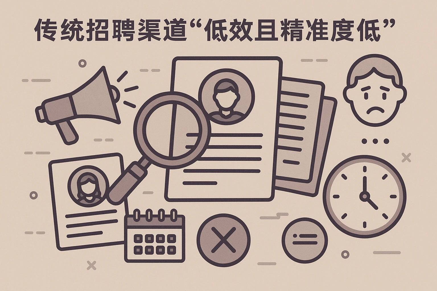 2. 传统招聘渠道“低效且精准度低”