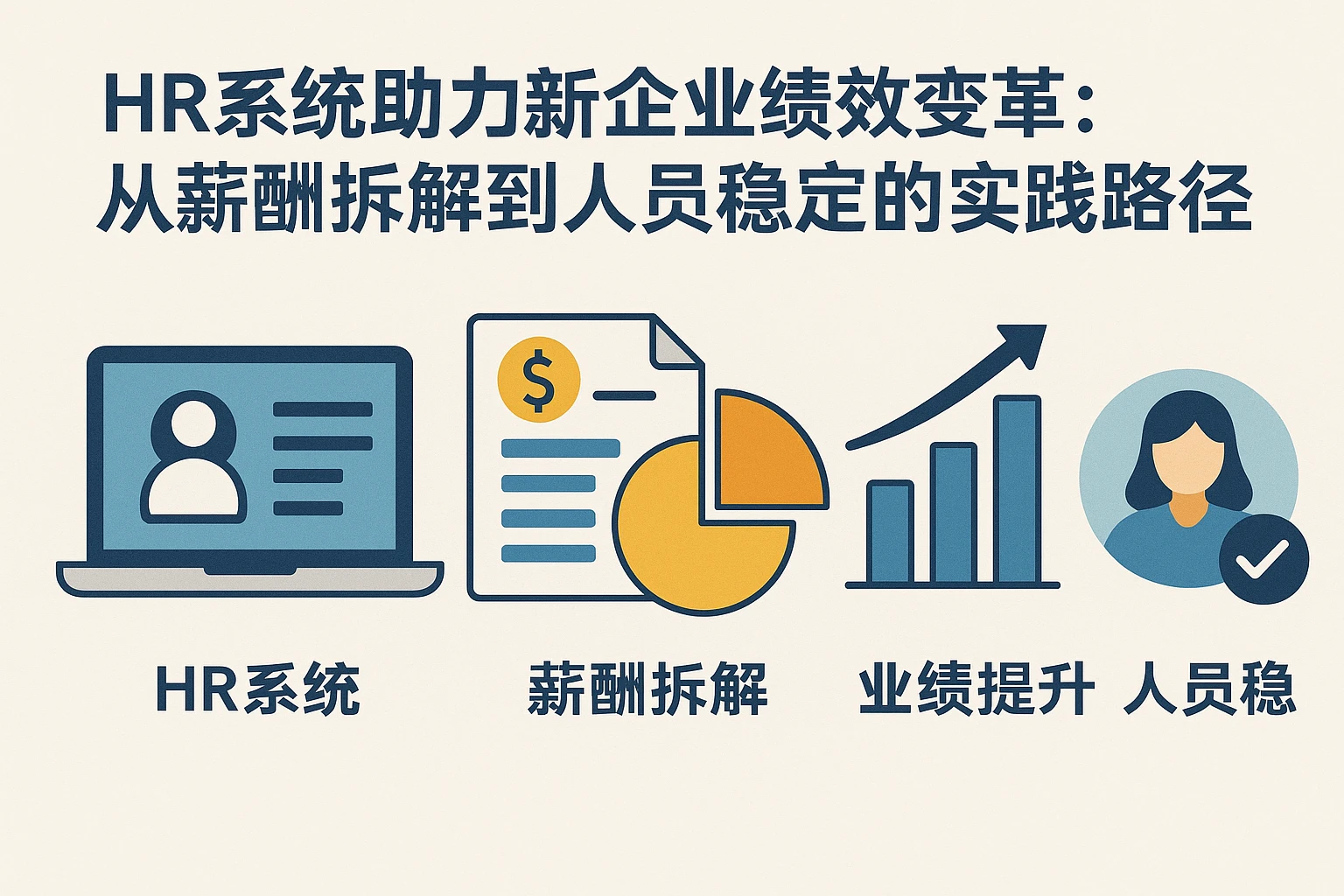 HR系统助力新企业绩效变革:从薪酬拆解到人员稳定的实践路径