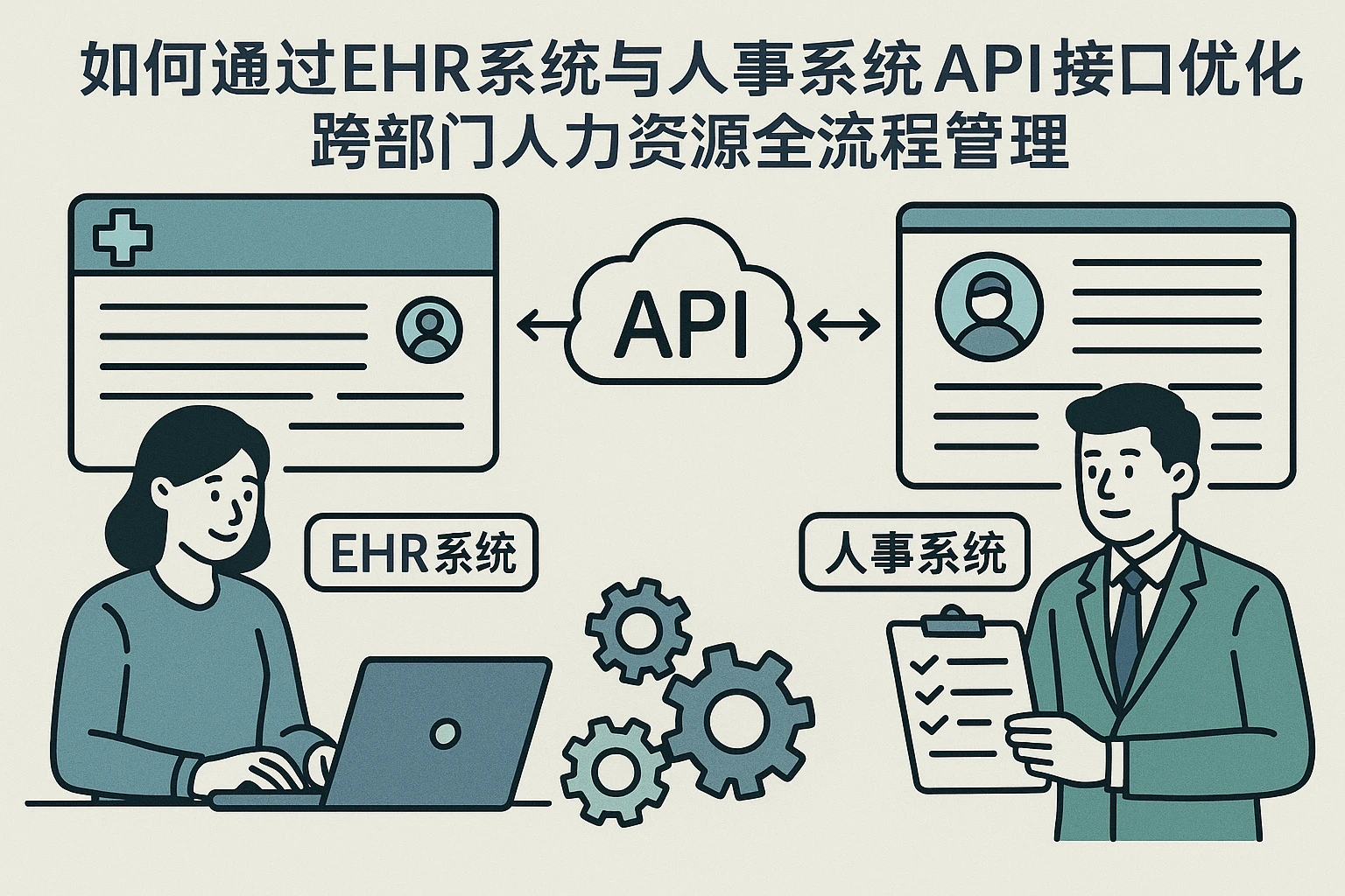 如何通过EHR系统与人事系统API接口优化跨部门人力资源全流程管理