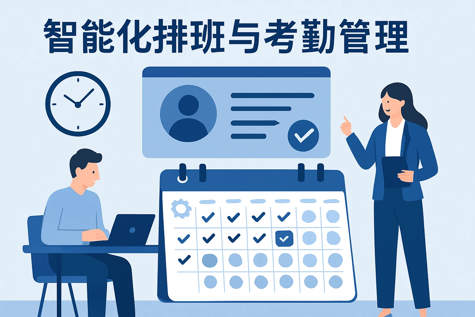 智能化排班与考勤管理