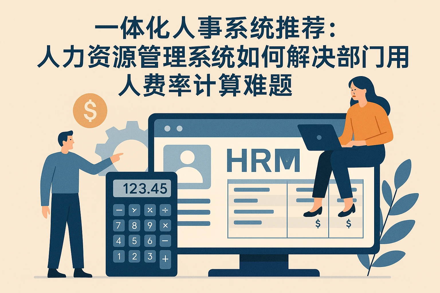 一体化人事系统推荐：人力资源管理系统如何解决部门用人费率计算难题