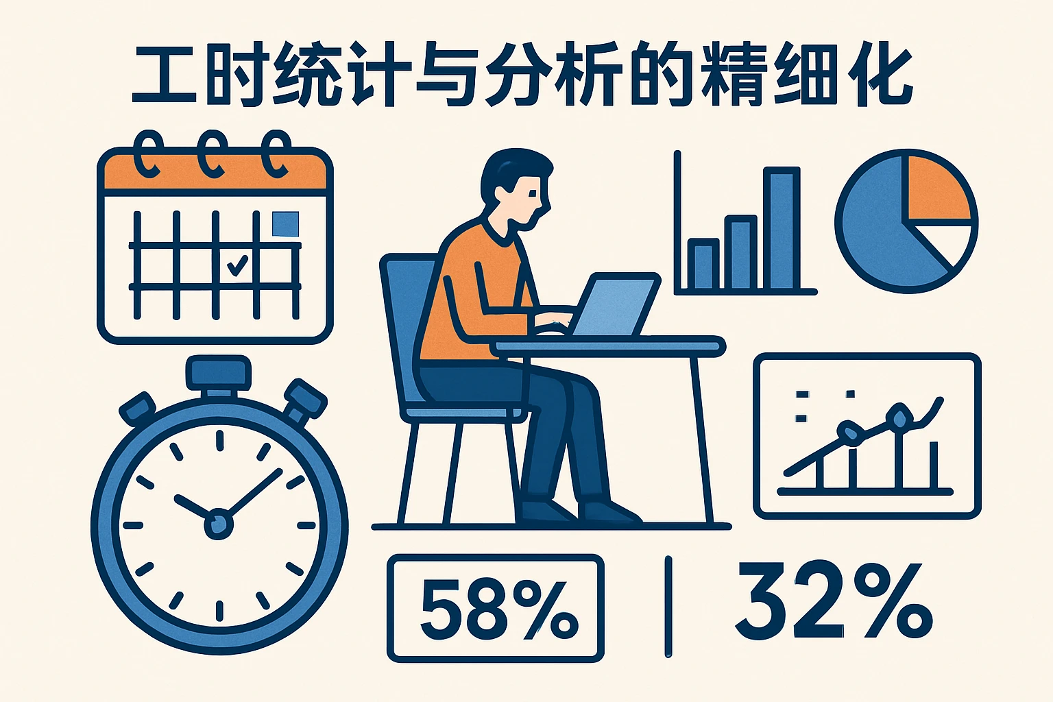 工时统计与分析的精细化