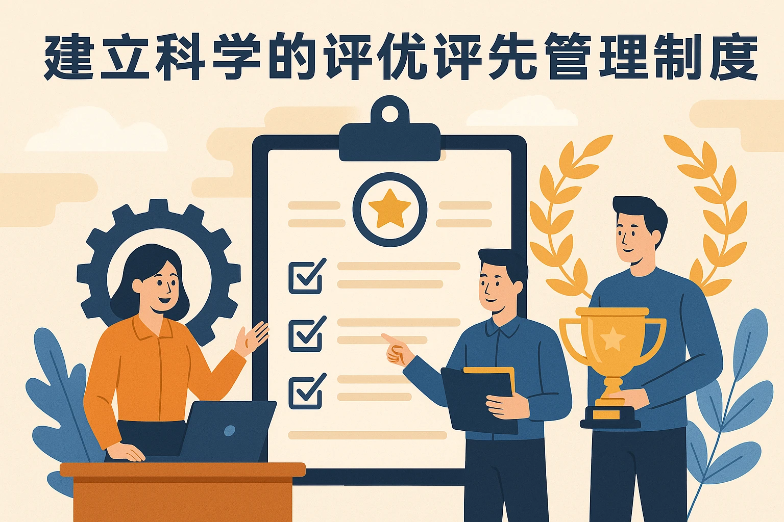 建立科学的评优评先管理制度