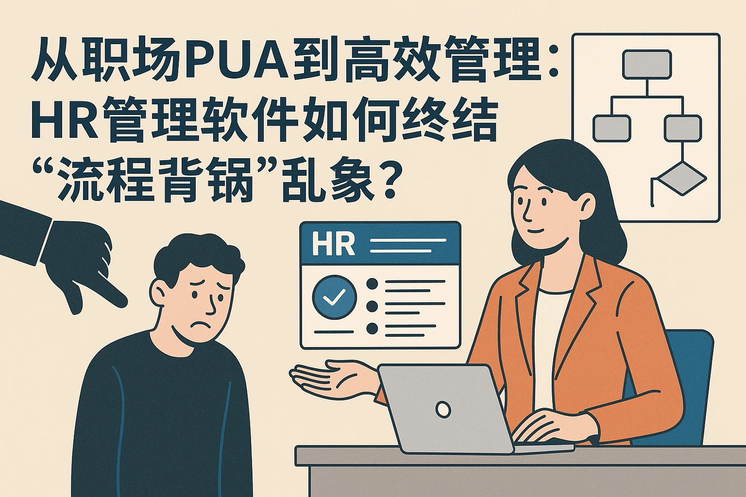 从职场PUA到高效管理:HR管理软件如何终结“流程背锅”乱象?