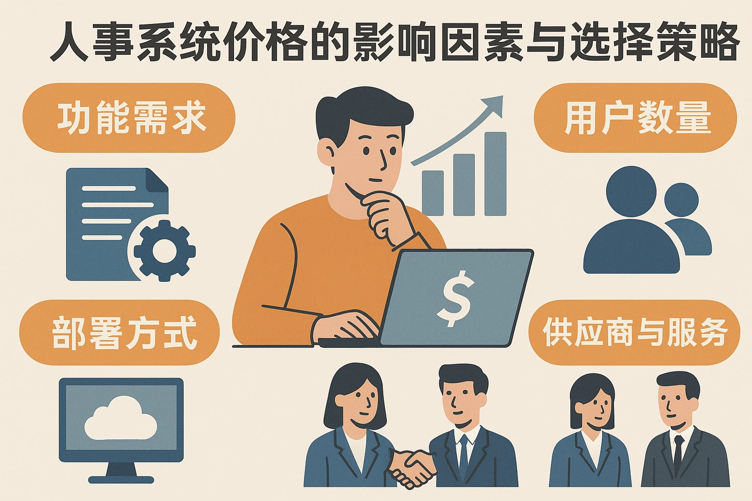 人事系统价格的影响因素与选择策略