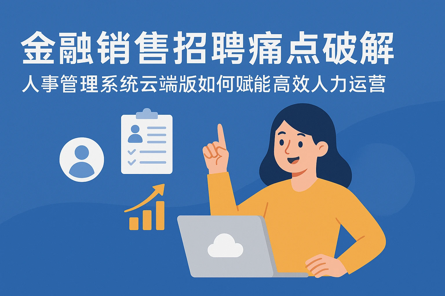 金融销售招聘痛点破解：人事管理系统云端版如何赋能高效人力运营