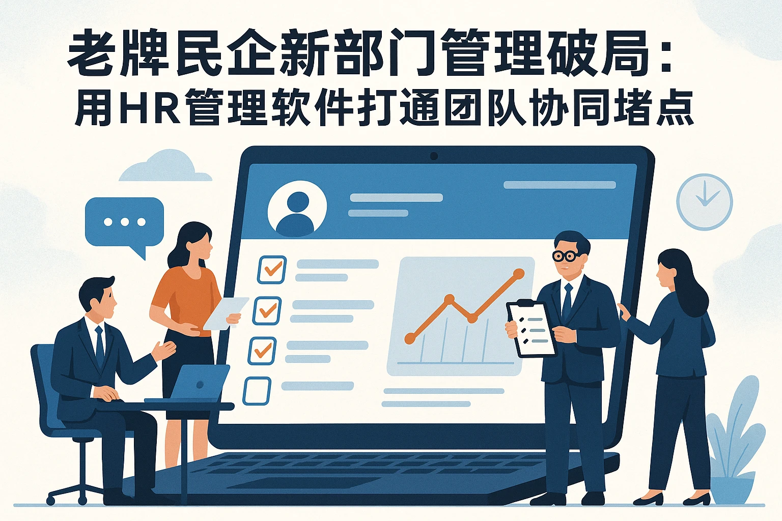老牌民企新部门管理破局：用HR管理软件打通团队协同堵点