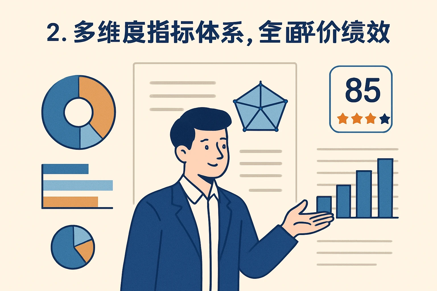 2. 多维度指标体系,全面评价绩效