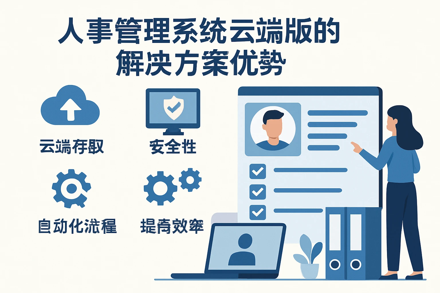 人事管理系统云端版的解决方案优势