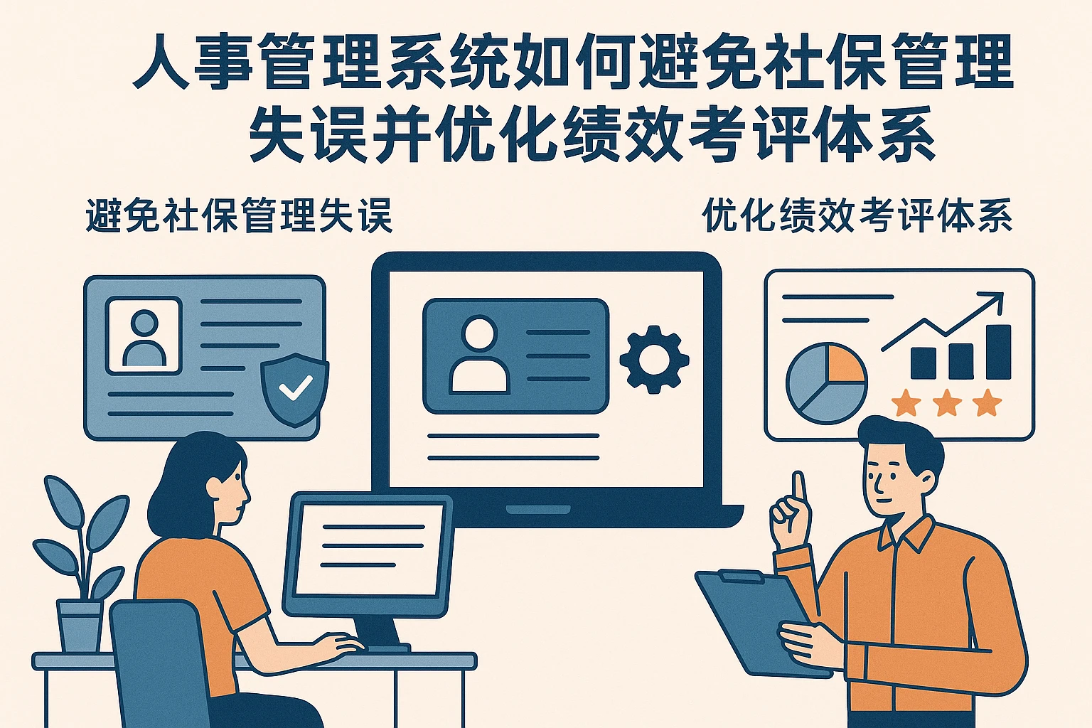 人事管理系统如何避免社保管理失误并优化绩效考评系统