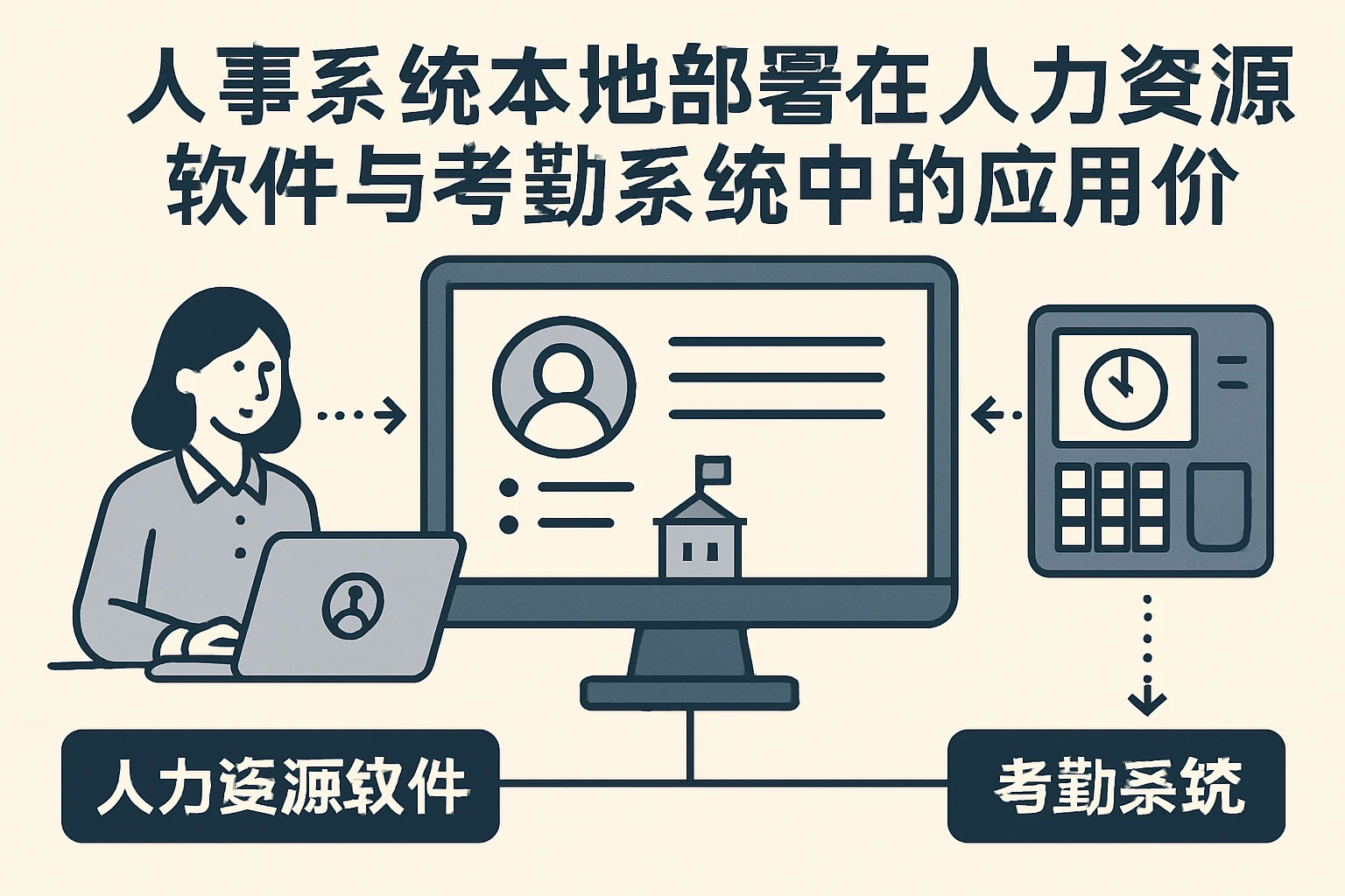人事系统本地部署在人力资源软件与考勤系统中的应用价值