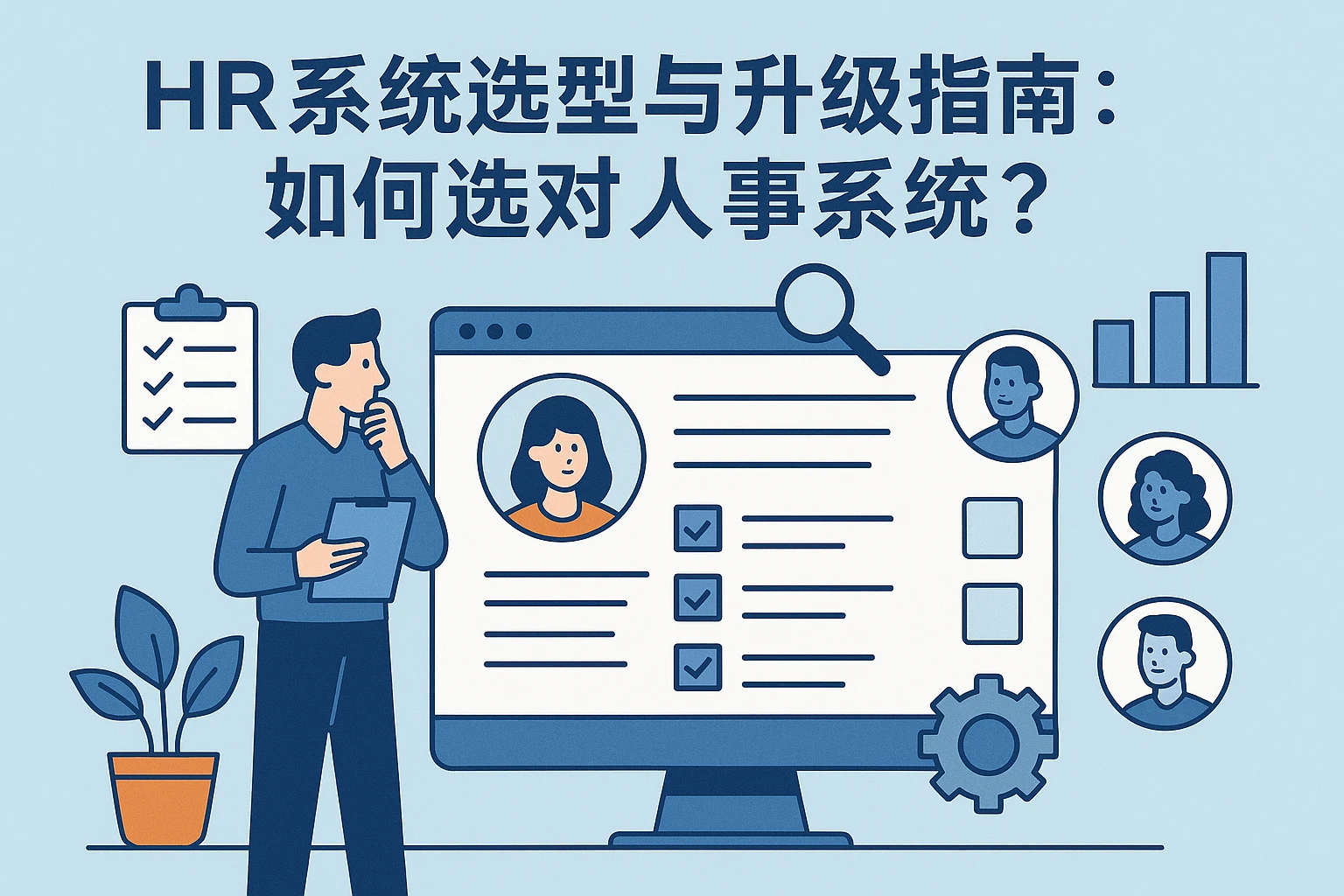 HR系统选型与升级指南：如何选对人事系统？