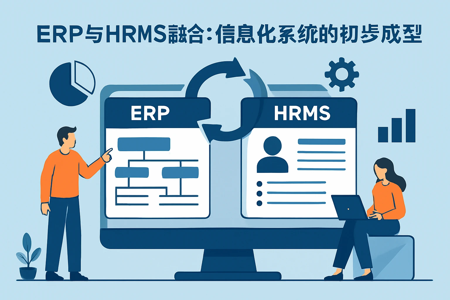 2. ERP与HRMS融合:信息化系统的初步成型