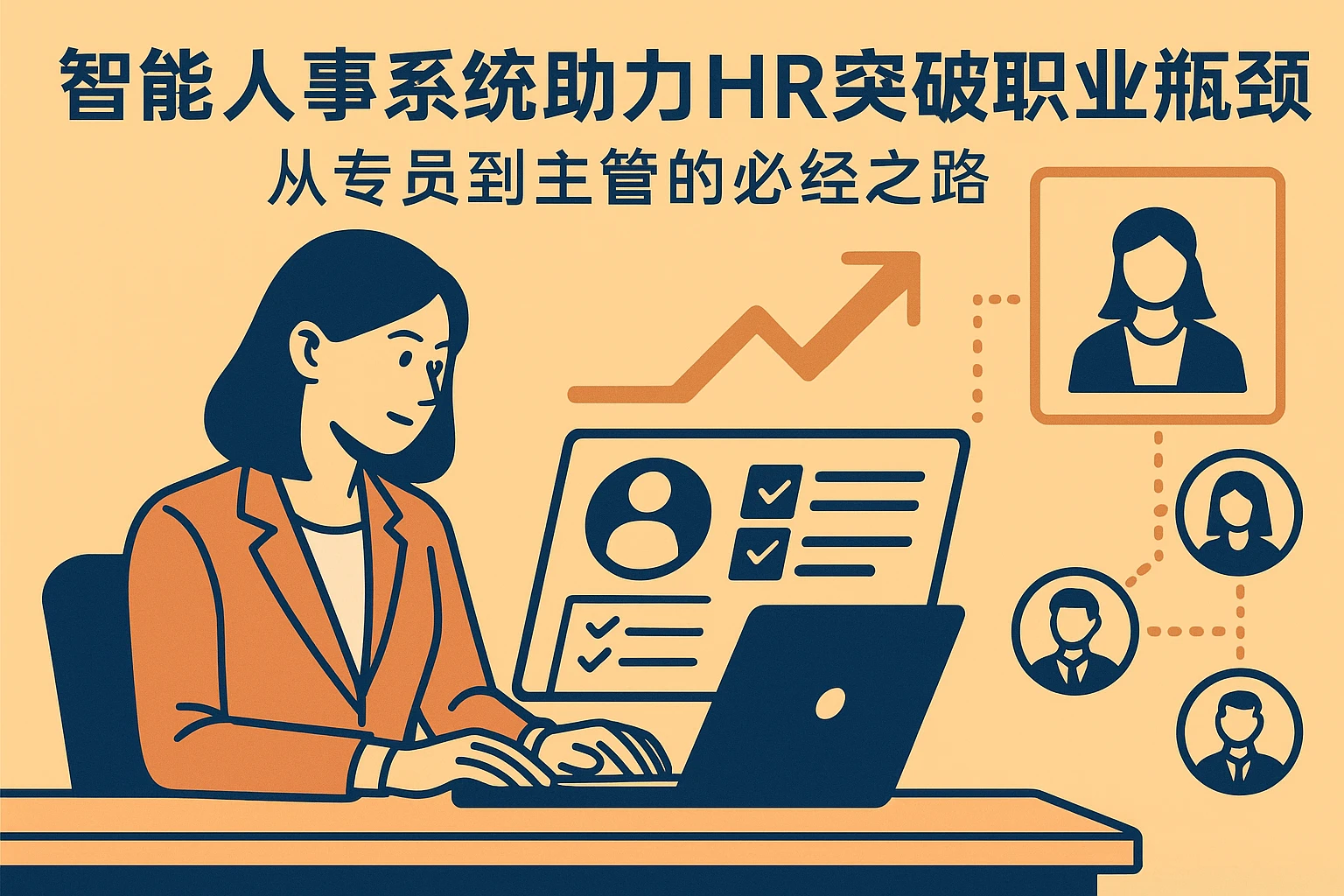 智能人事系统助力HR突破职业瓶颈：从专员到主管的必经之路