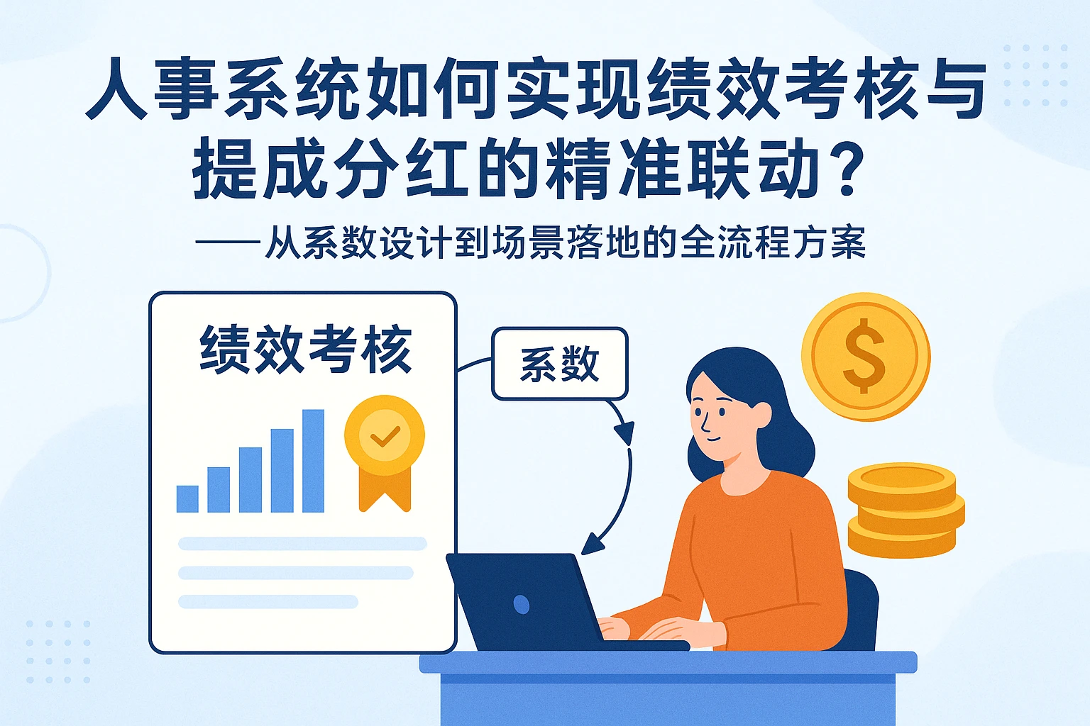 人事系统如何实现绩效考核与提成分红的精准联动？——从系数设计到场景落地的全流程方案