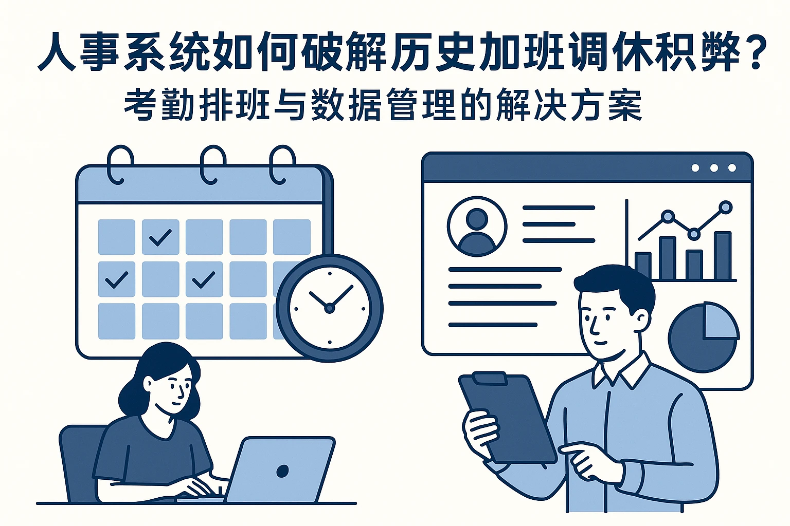 人事系统如何破解历史加班调休积弊？考勤排班与数据管理的解决方案