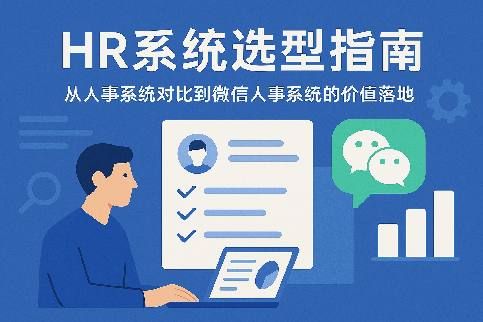 HR系统选型指南:从人事系统对比到微信人事系统的价值落地