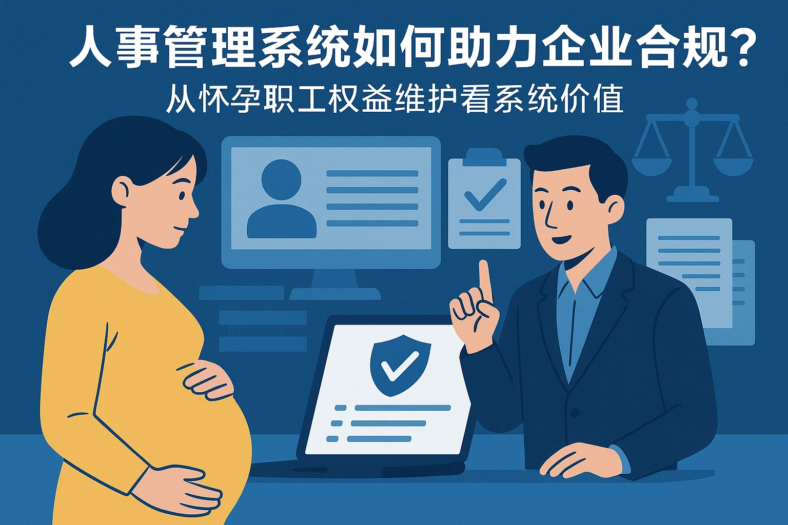 人事管理系统如何助力企业合规?从怀孕职工权益维护看系统价值