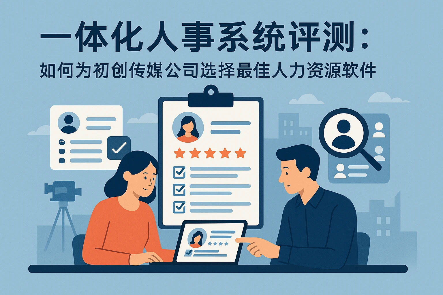 一体化人事系统评测:如何为初创传媒公司选择最佳人力资源软件
