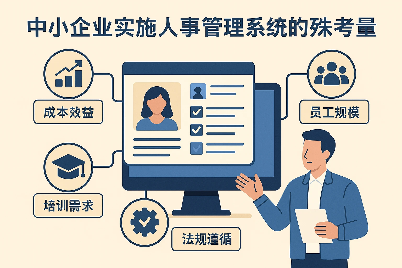 中小企业实施人事管理系统的特殊考量