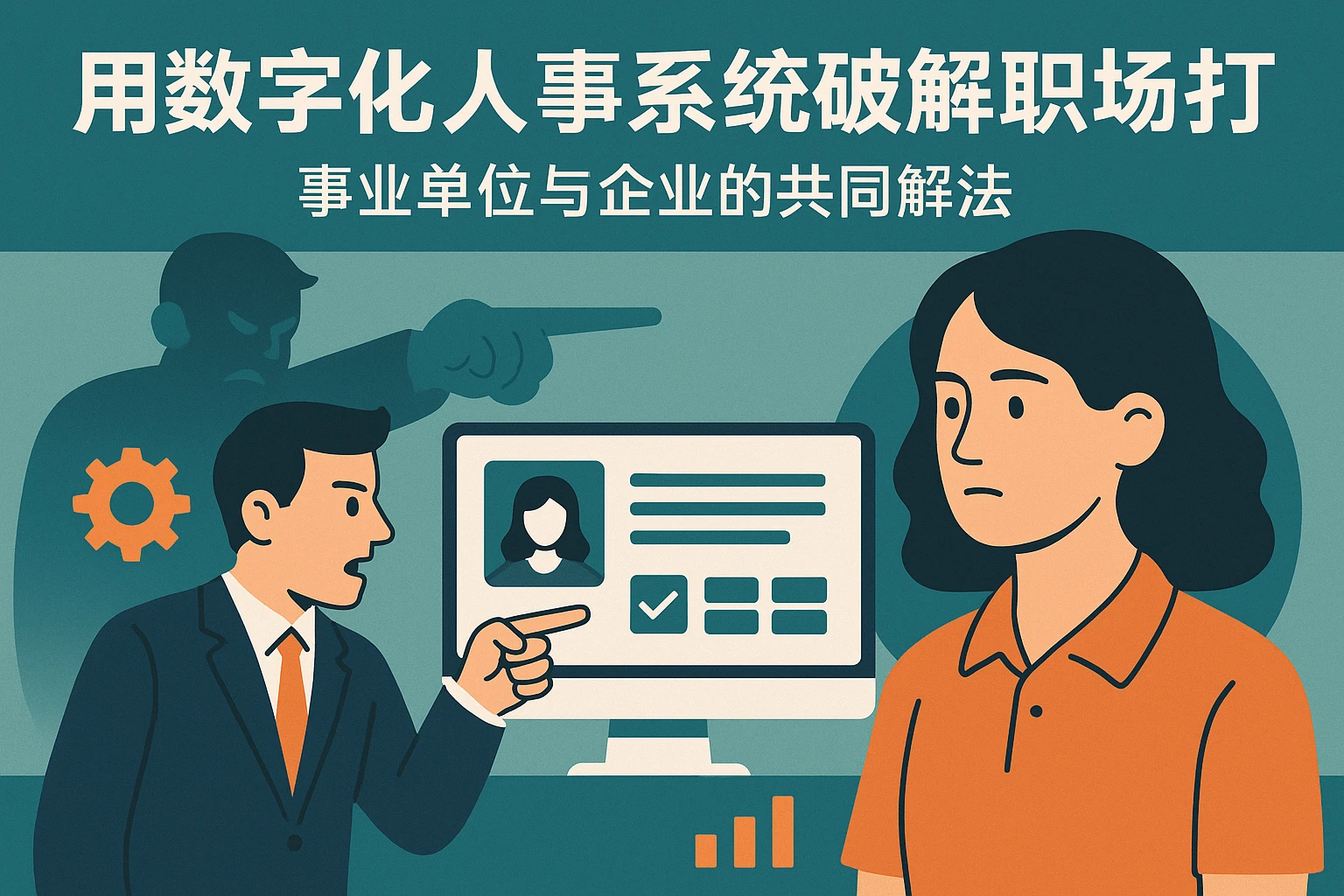 用数字化人事系统破解职场打压:事业单位与企业的共同解法