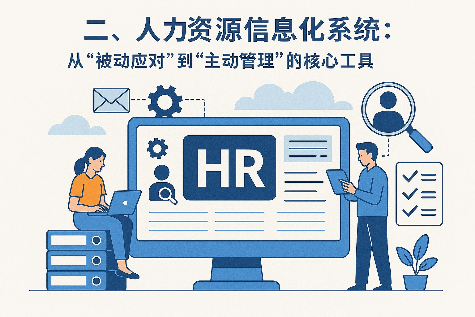 二、人力资源信息化系统：从“被动应对”到“主动管理”的核心工具