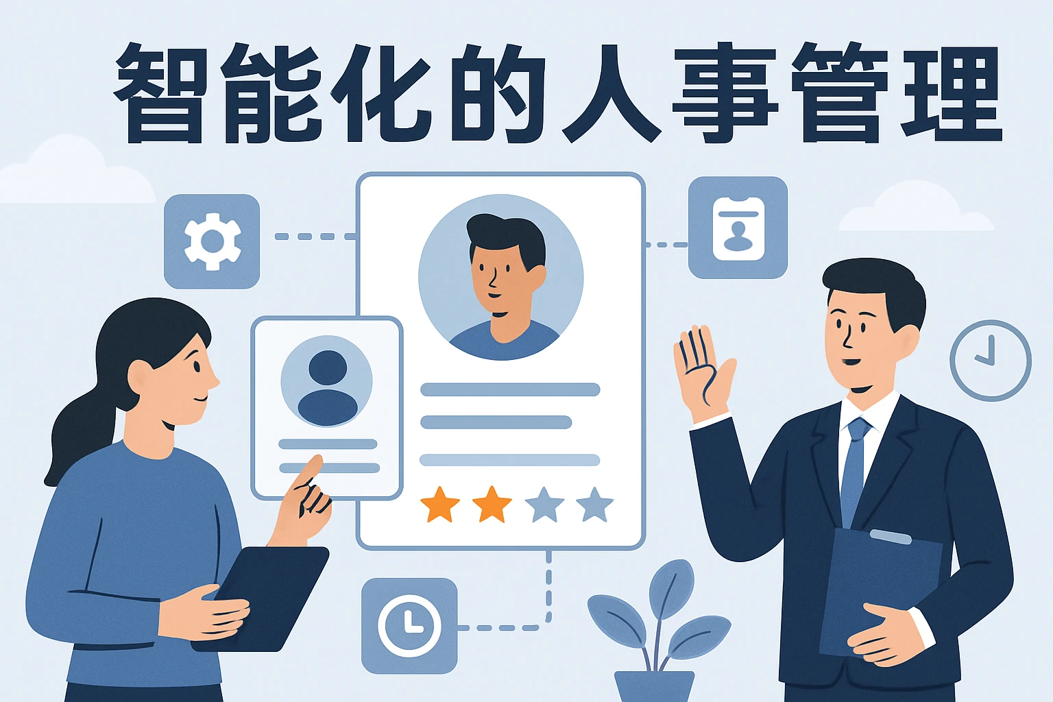 智能化的人事管理功能