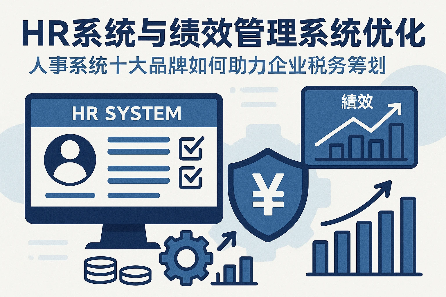 HR系统与绩效管理系统优化：人事系统十大品牌如何助力企业税务筹划