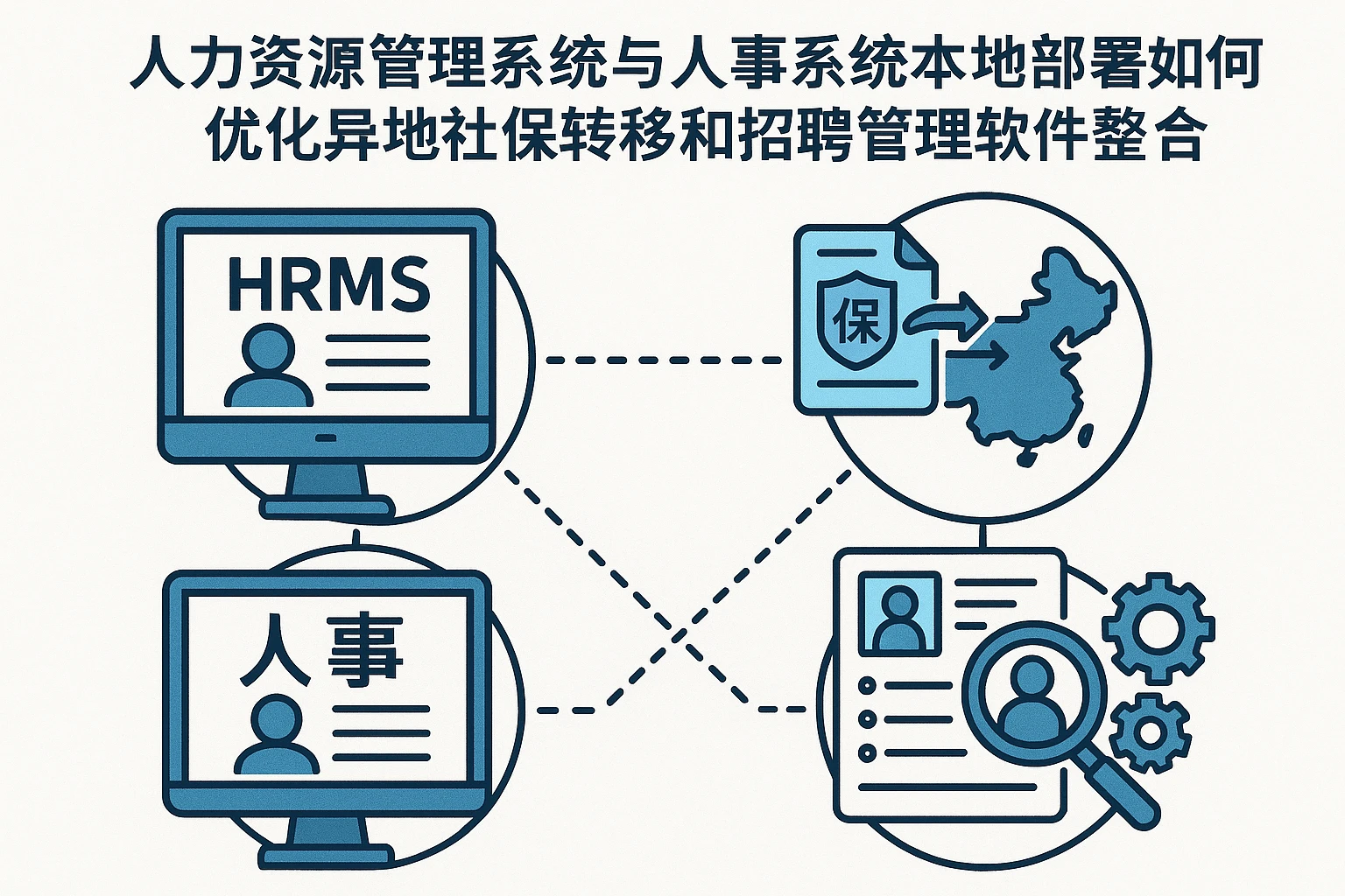 人力资源管理系统与人事系统本地部署如何优化异地社保转移和招聘管理软件整合