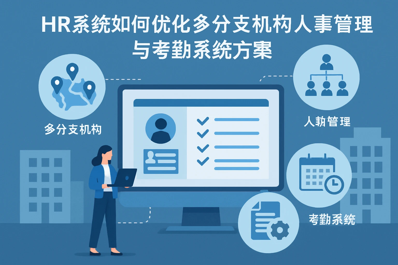 HR系统如何优化多分支机构人事管理与考勤系统方案