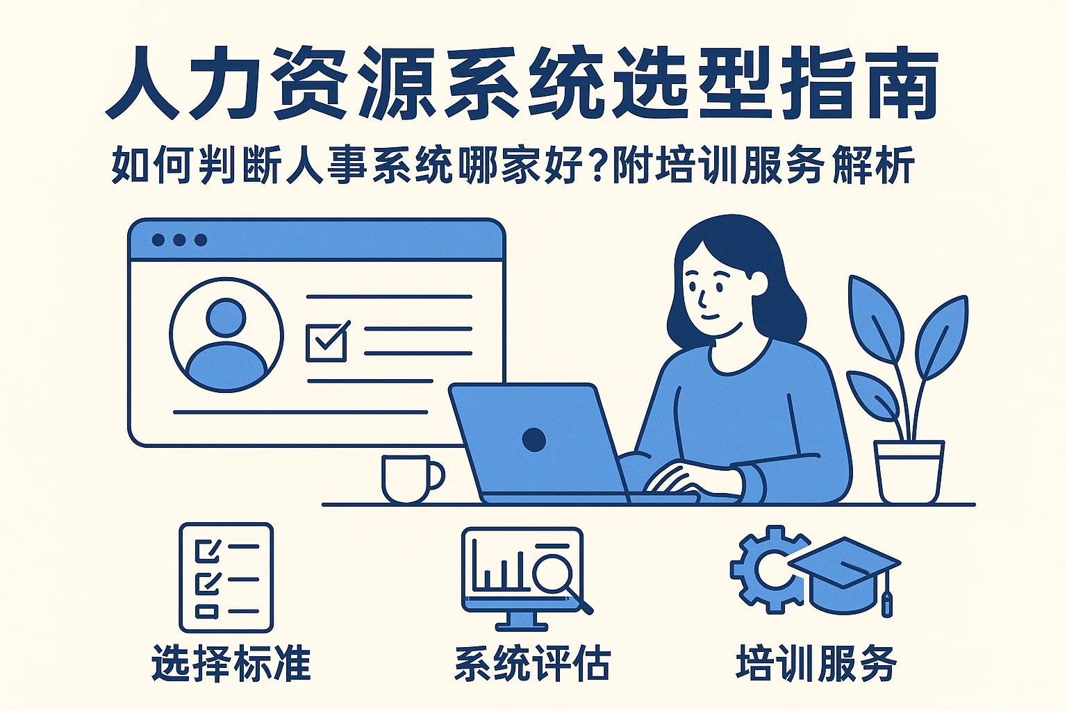 人力资源系统选型指南：如何判断人事系统哪家好？附培训服务全解析