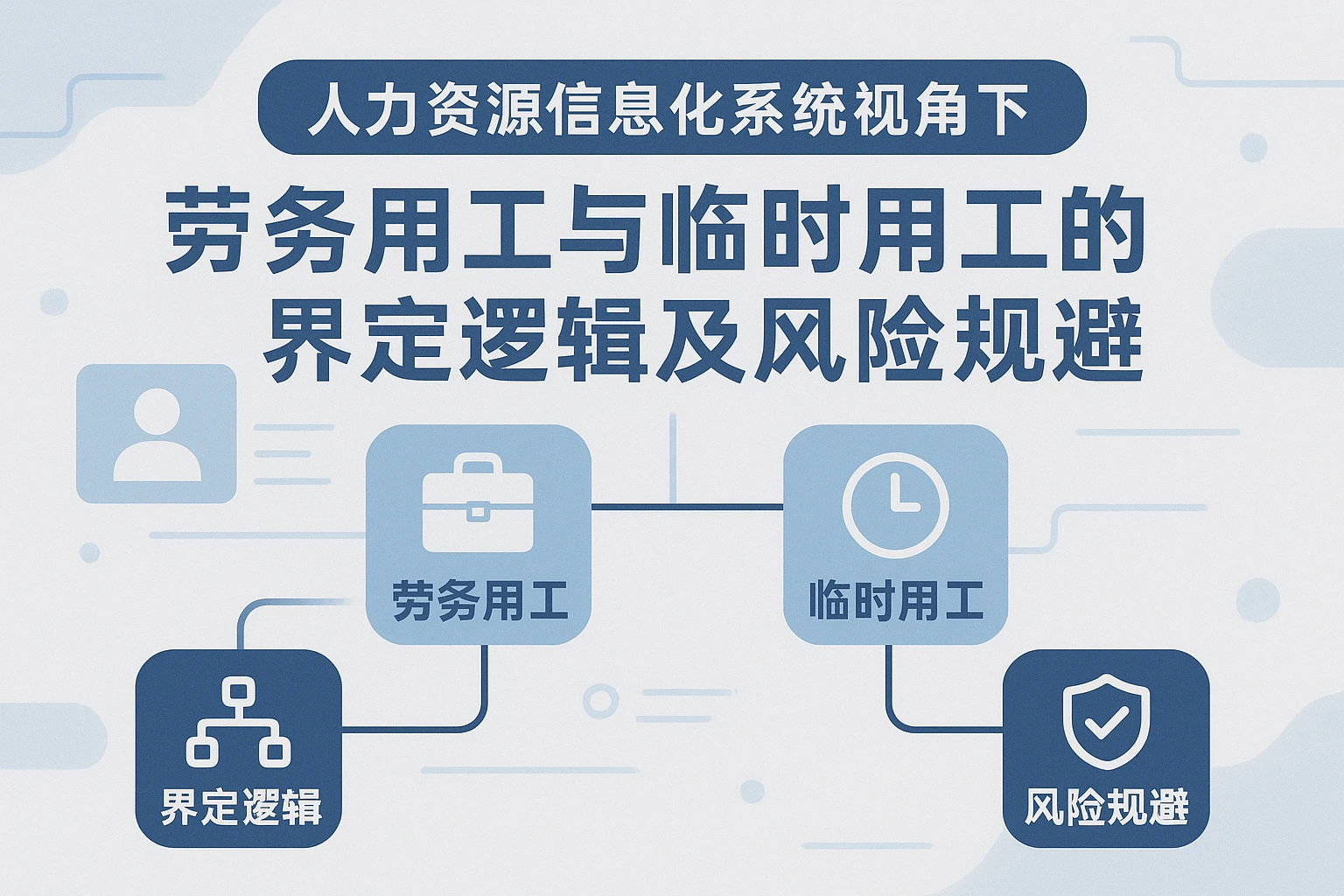人力资源信息化系统视角下：劳务用工与临时用工的界定逻辑及风险规避