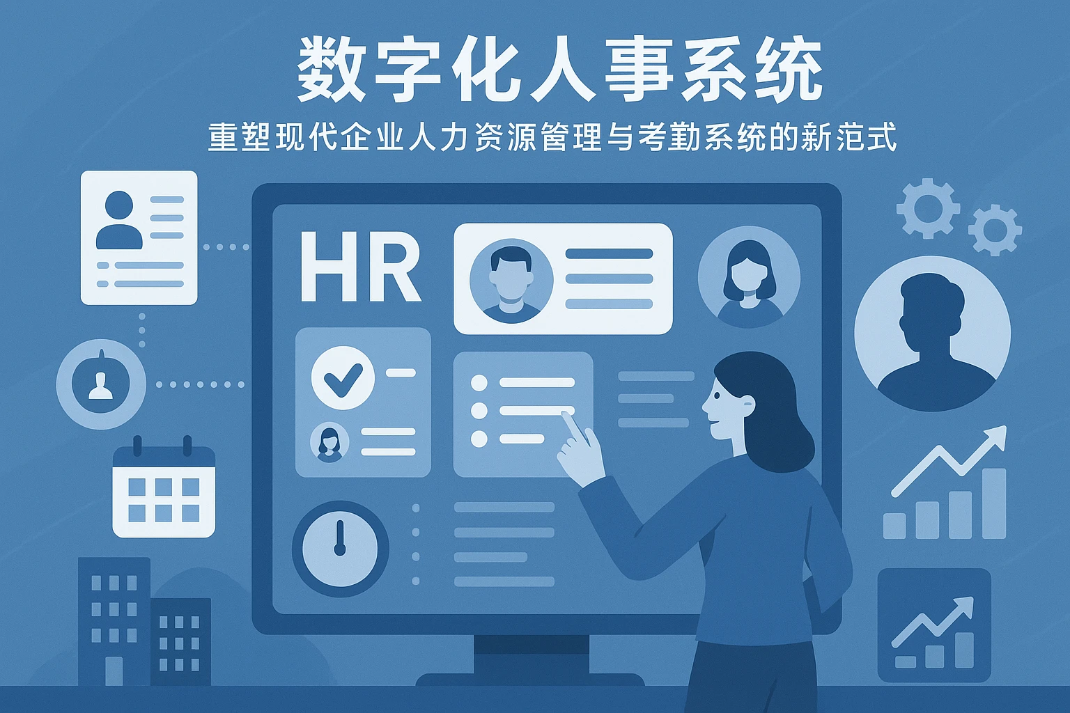 数字化人事系统:重塑现代企业人力资源管理与考勤系统的新范式