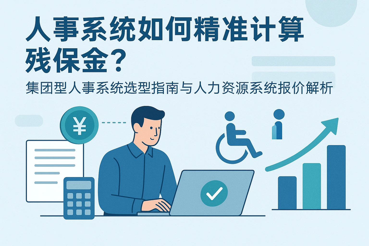 人事系统如何精准计算残保金?集团型人事系统选型指南与人力资源系统报价解析