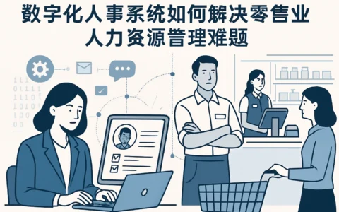 数字化人事系统如何解决零售业人力资源管理难题