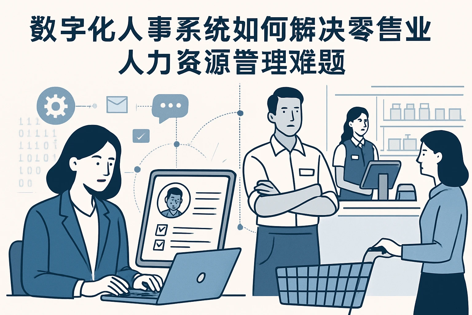 数字化人事系统如何解决零售业人力资源管理难题