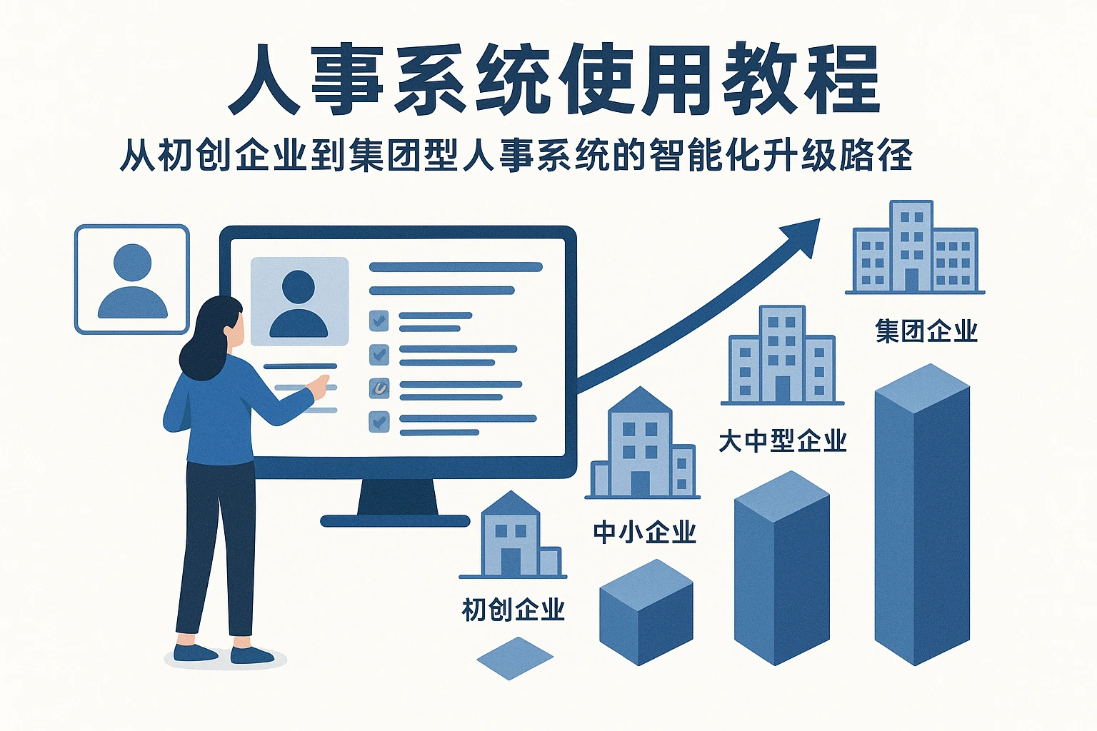 人事系统使用教程：从初创企业到集团型人事系统的智能化升级路径