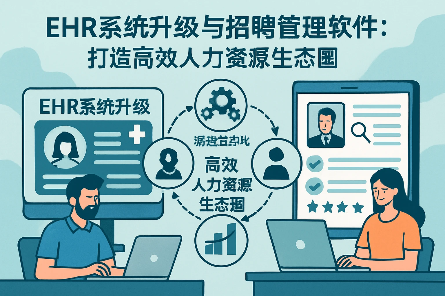 ehr系统升级与招聘管理软件：打造高效人力资源生态圈