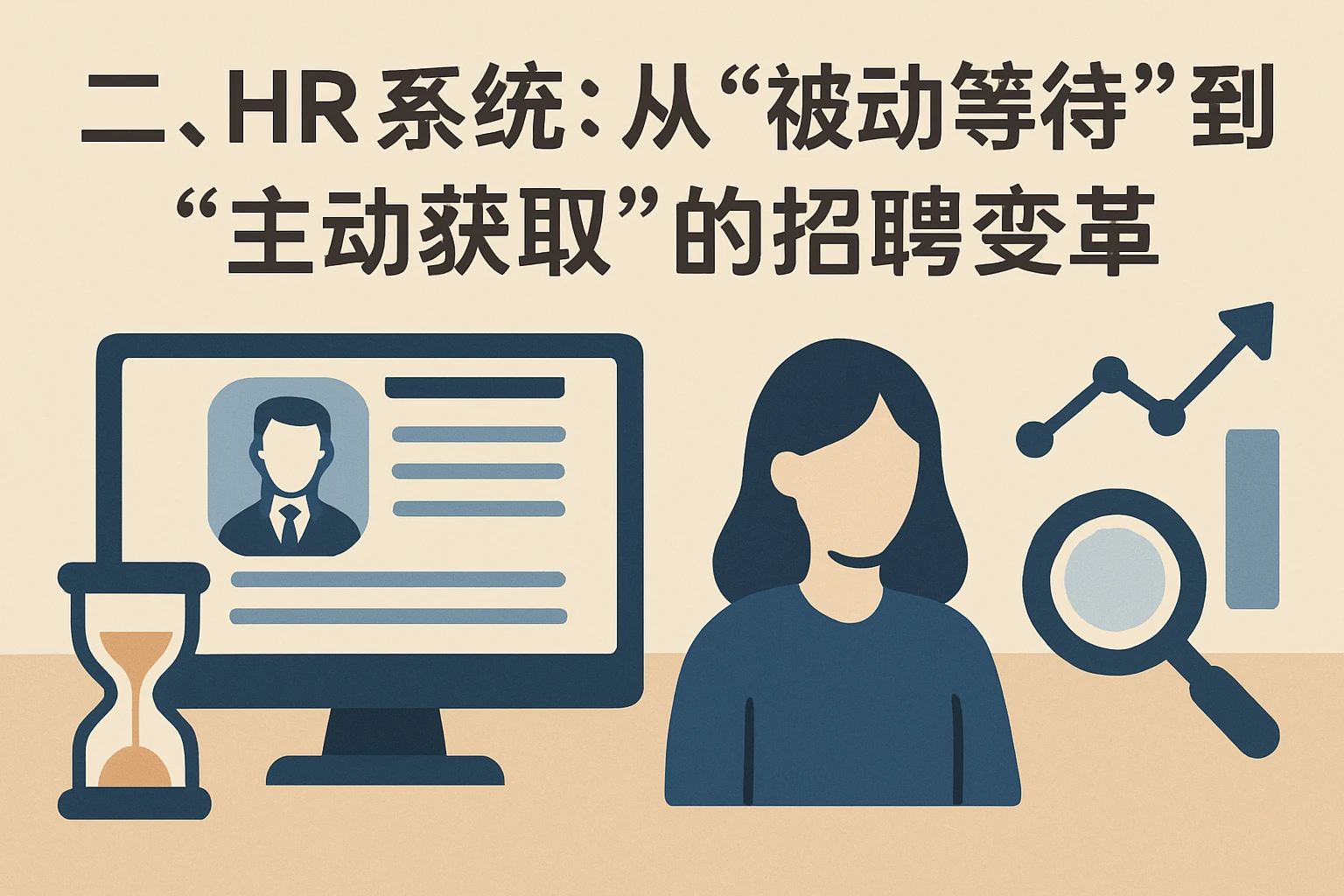二、HR系统：从“被动等待”到“主动获取”的招聘变革