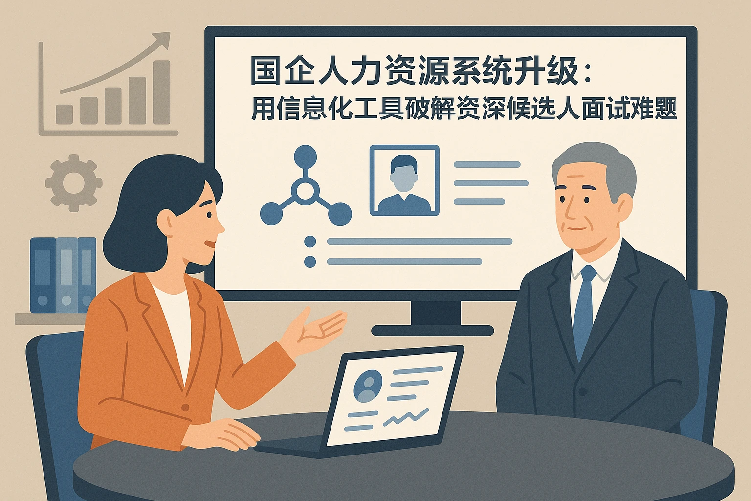 国企人力资源系统升级：用信息化工具破解资深候选人面试难题