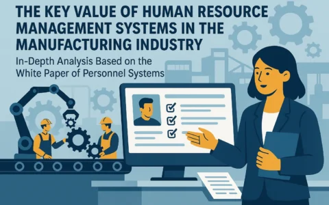 人力资源管理系统在制造业中的关键价值——基于人事系统白皮书的深度解析