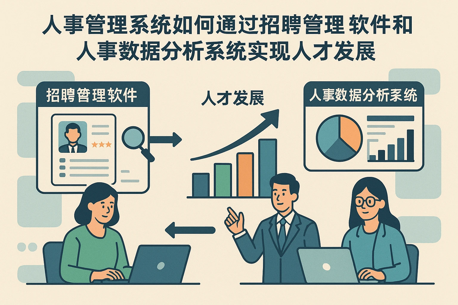 人事管理系统如何通过招聘管理软件和人事数据分析系统实现人才发展