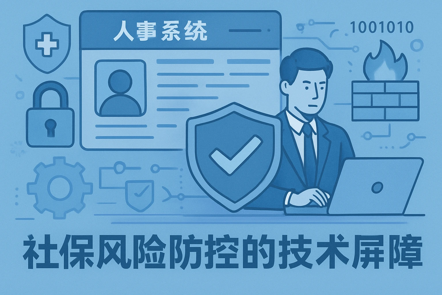 人事系统:社保风险防控的技术屏障