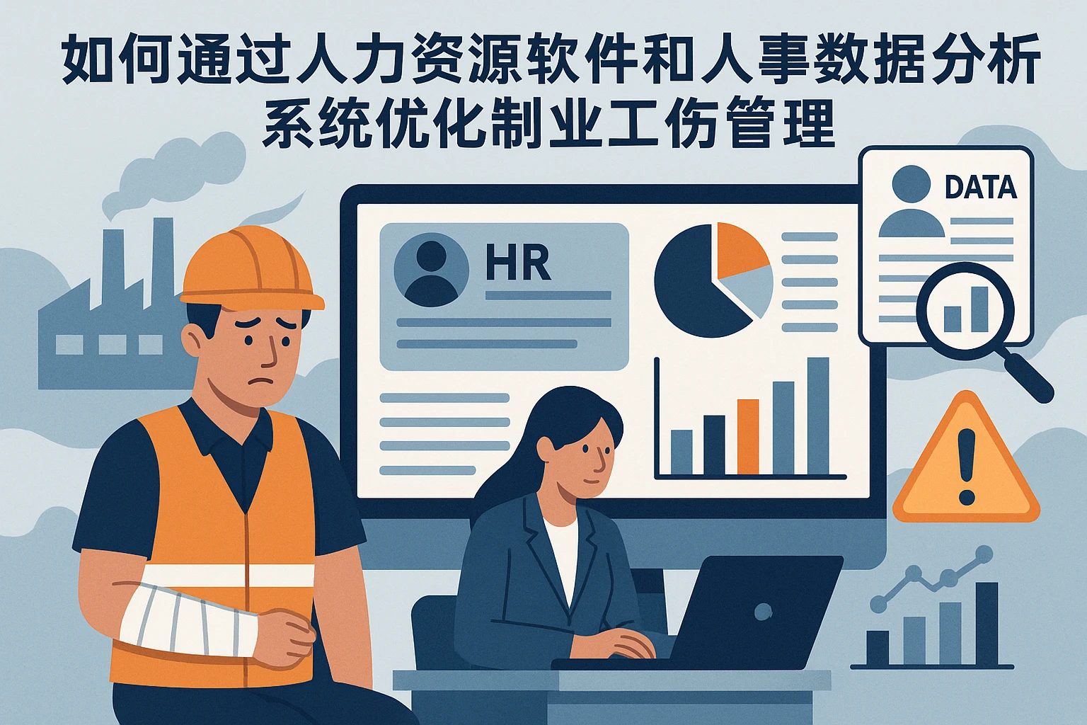 如何通过人力资源软件和人事数据分析系统优化制造业工伤管理