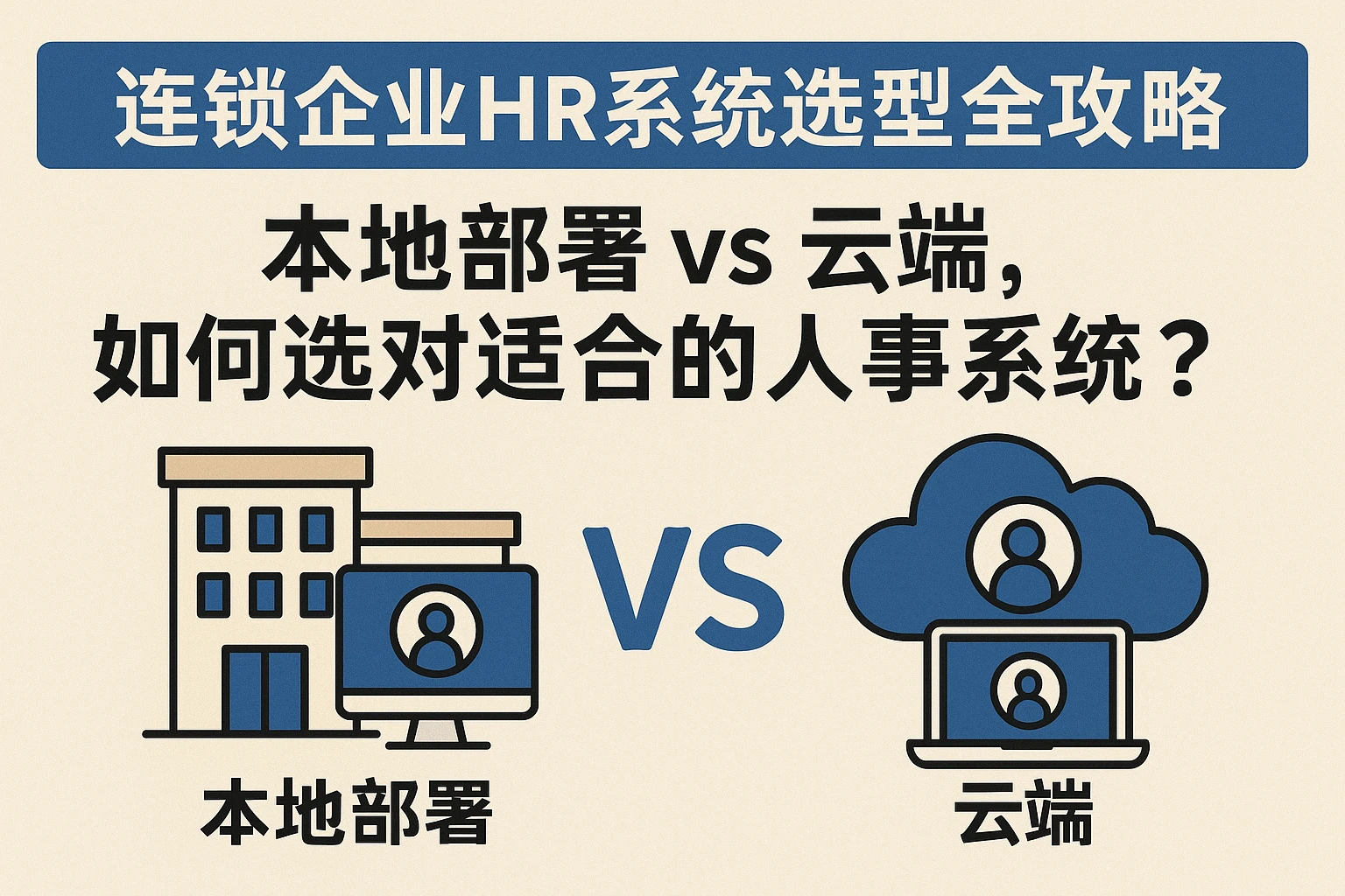 连锁企业HR系统选型全攻略：本地部署 vs 云端，如何选对适合的人事系统？