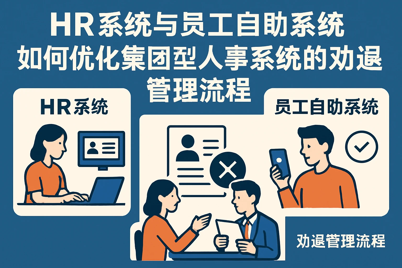 HR系统与员工自助系统如何优化集团型人事系统的劝退管理流程