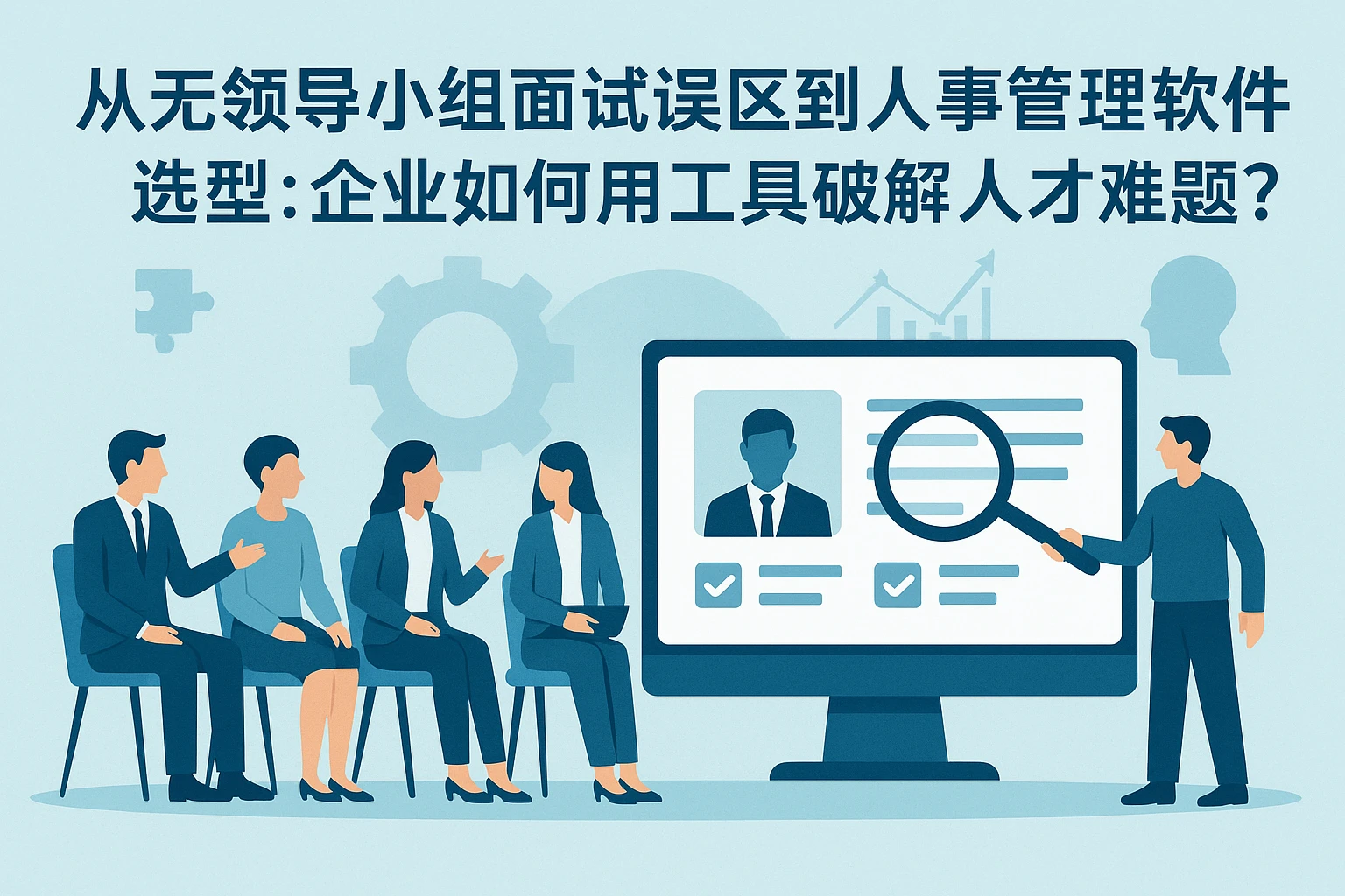 从无领导小组面试误区到人事管理软件选型：企业如何用工具破解人才难题？