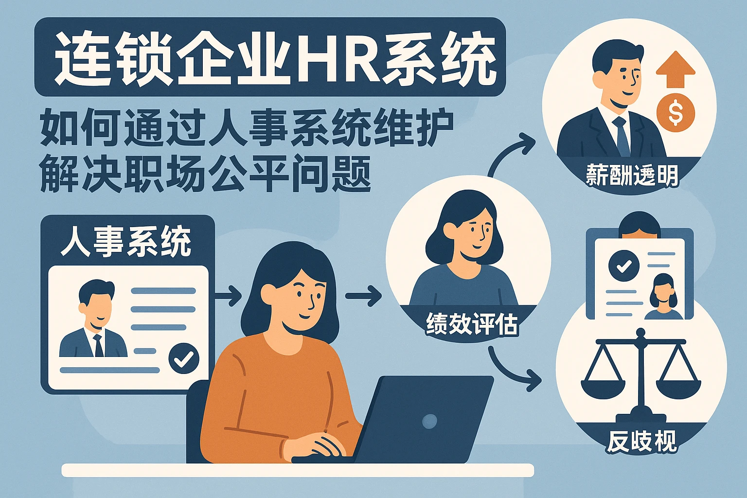 连锁企业HR系统如何通过人事系统维护解决职场公平问题
