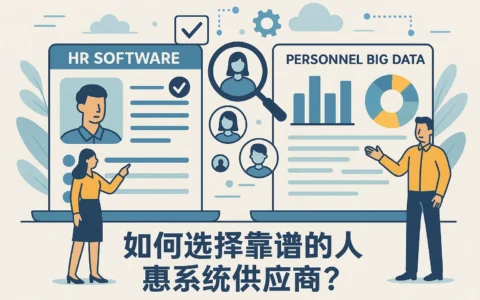 人力资源软件与人事大数据系统：如何选择靠谱的人事系统供应商？