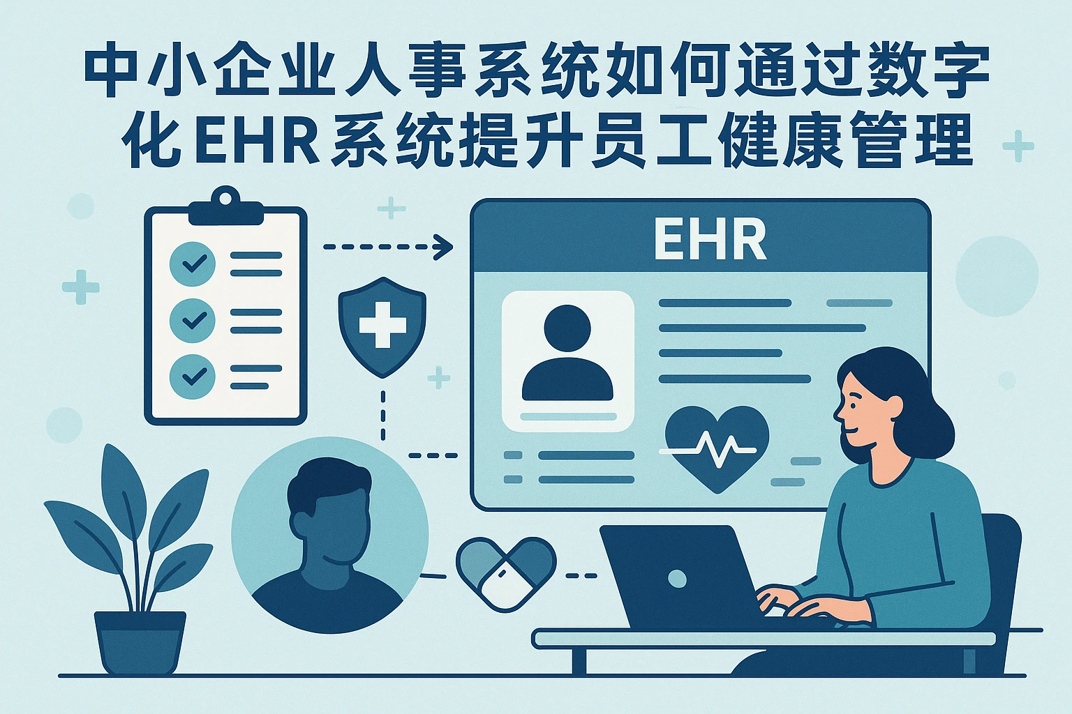 中小企业人事系统如何通过数字化EHR系统提升员工健康管理